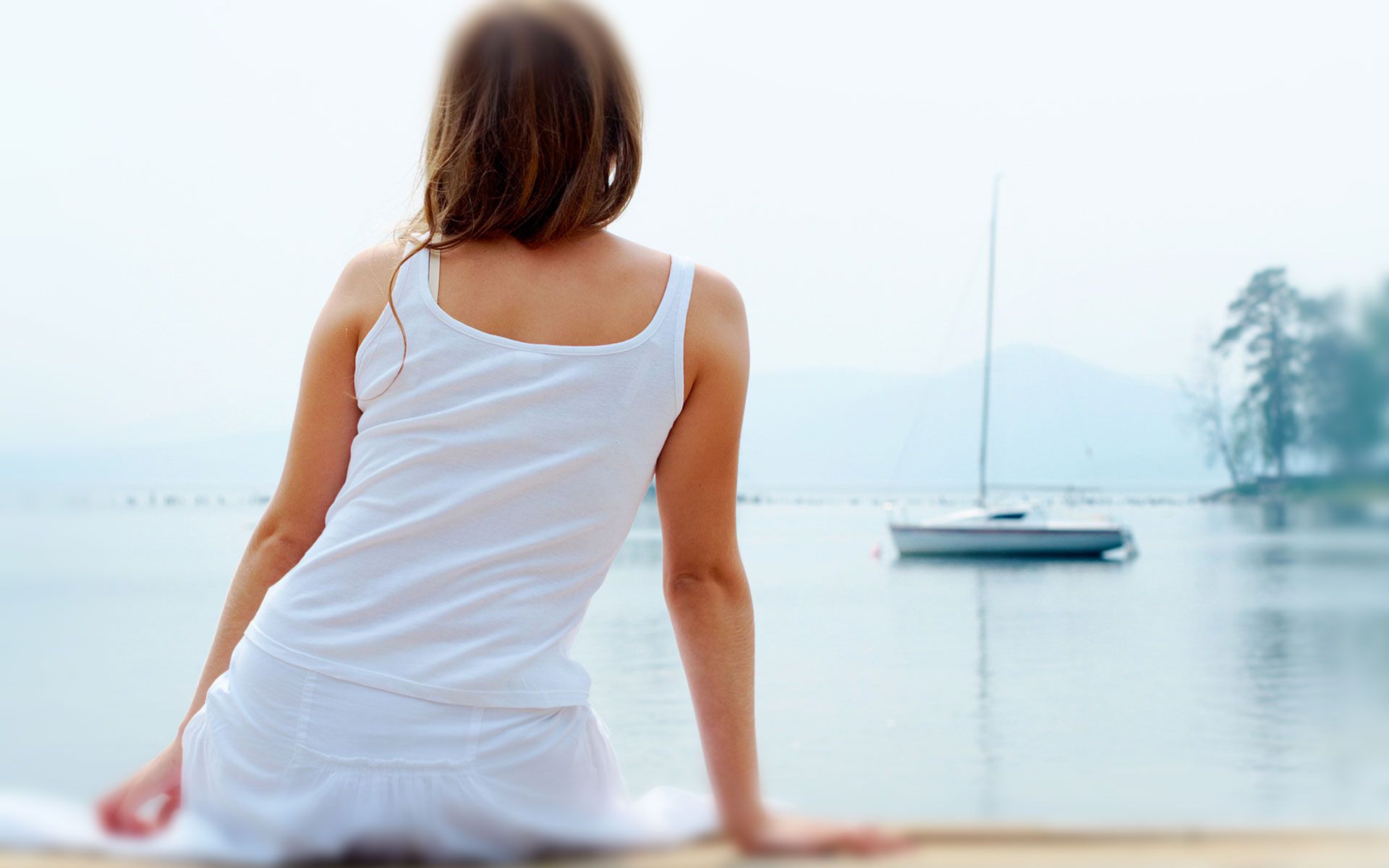 Entspannen am See statt Stress